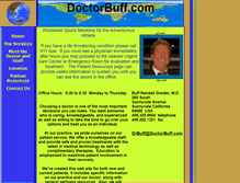 Tablet Screenshot of doctorbuff.com